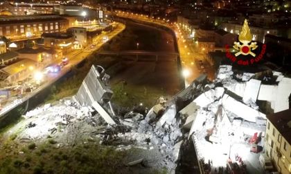 Откриха още 3 тела в Генуа – колата смазана под моста