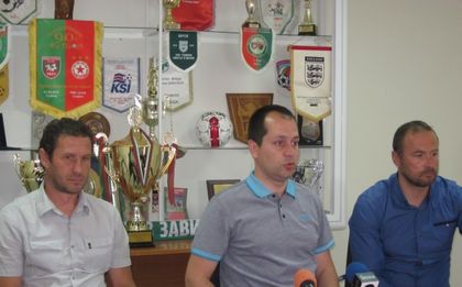Кметът на Враца представи новия треньор на Ботев