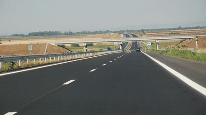 Ремонти на магистралата край Пловдив