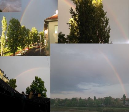 Пловдив - градът с най-красивите дъги СНИМКИ
