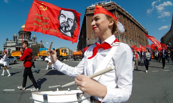 Над 120 задържани на митингите за 1 май в Русия