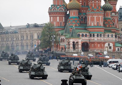 На Червения площад в Москва проведоха генерална репетиция за Парада на Победата на 9 май