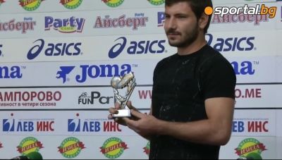 Избраха Веселин Марчев за играч на 36-ти кръг в българската