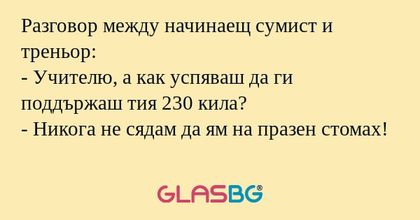 Разговор между начинаещ сумист...