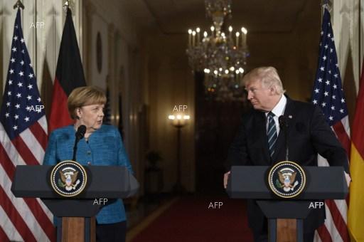 Reuter: Меркел и Тръмп обсъдиха търговията, финансирането на НАТО и Брекзит
