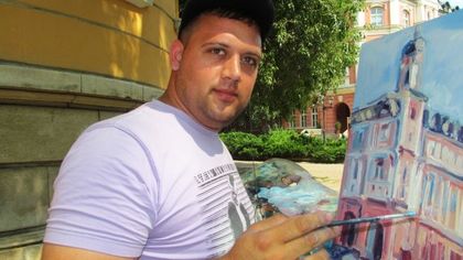 Осман Юсеинов с изложба живопис в Културния център на Радио Пловдив