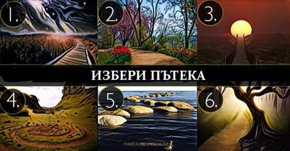 Избери пътека и разбери какво се крие в теб