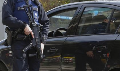 Видеощит около летището в Брюксел