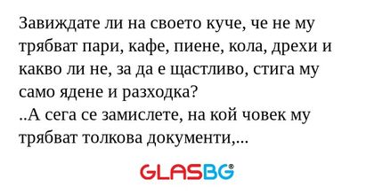 Завиждате ли на своето куче, че...