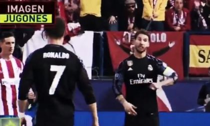Скандално! Рамос към Роналдо: Симулирай, за да изгонят Габи (ВИДЕО)