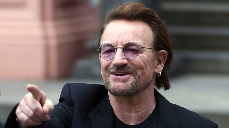 Макрон и Боно от U2 - заедно за Европа