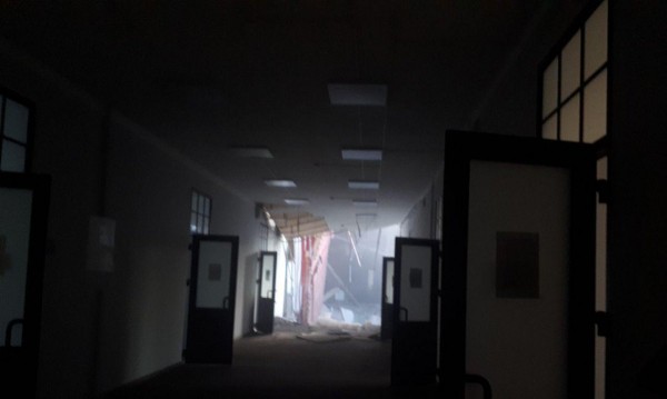 Срути се част от университета в Санкт Петербург, има затрупани