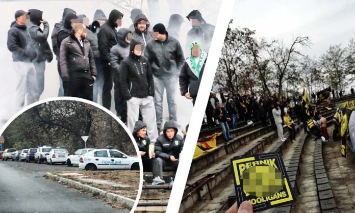 Тикнаха в ареста пазарджишки футболен хулиган, мятал бомби на поразия на стадиона