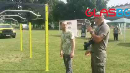ВИДЕО: ТОЗИ ПЛОВДИВЧАНИН, пострадал в катастрофа, накара 100 мускулести мъжаги да му се възхитят!!! Вижте как!
