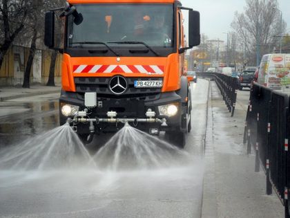 Вижте кои улици ще мие 