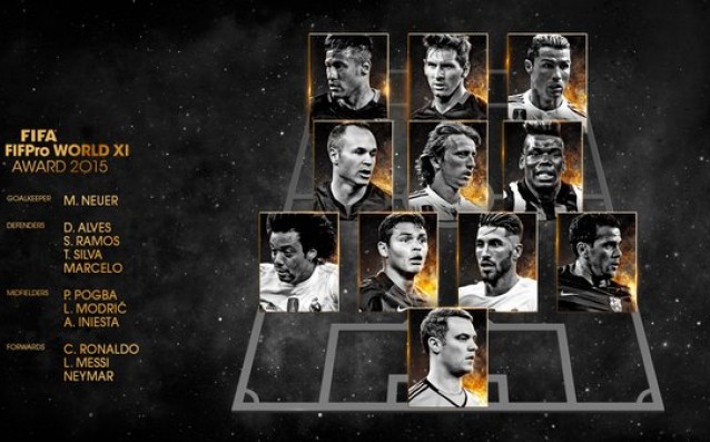 Само двама дебютанти в идеалния отбор за 2015-а