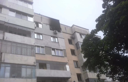 Полицията посочи причината за пожара в блок в Пловдив