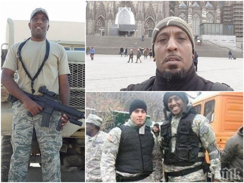 Ето го нападателя на Деница Сидерова! Суданецът Мажди бил в армията, има СНИМКИ с оръжия
