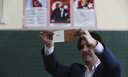 Първи резултати: 57.46% от турците с