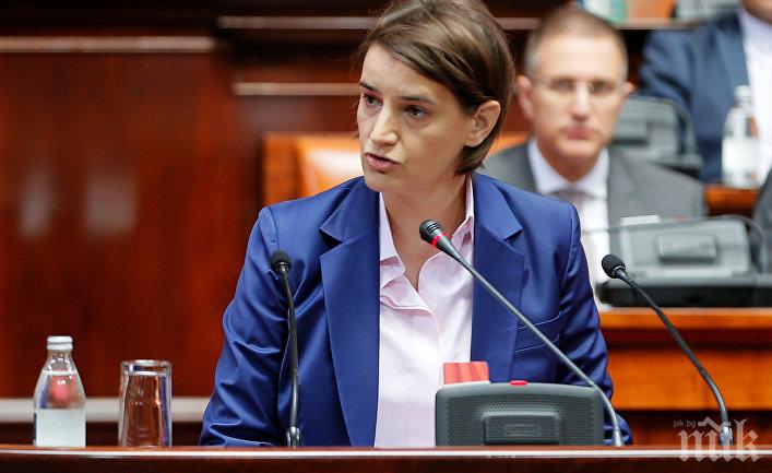Сръбският премиер пише писмо до всички правителствени ръководители заради Прищина