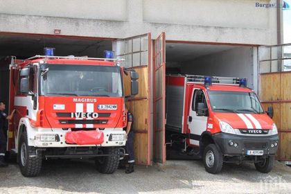 Бургазлия на косъм от смъртта, след огнения ад в ж.к.