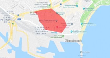 Голяма част от центъра на Варна без вода днес