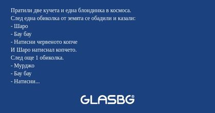 Пратили две кучета и една блондинка...