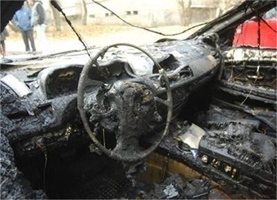 Задържаха 35-годишен, подпалил кола във Великотърновско