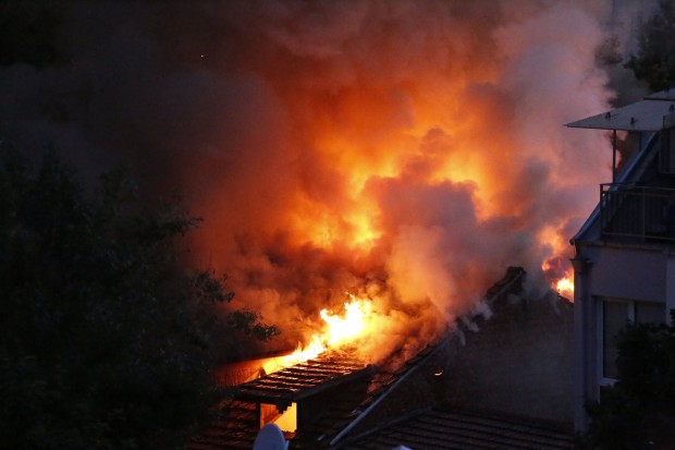 Скитник предизвика огнен ад в Пловдив