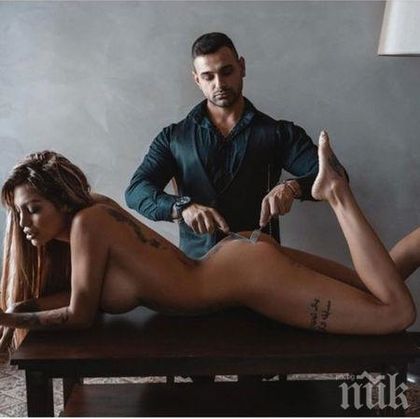Малката Джулка подпали нета по голо дупе (18+)