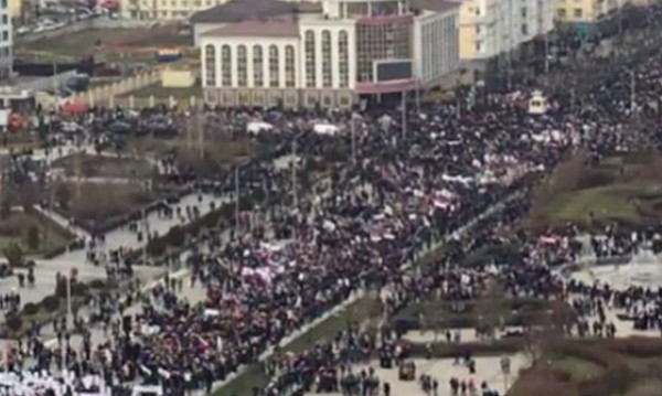 1 млн. на митинг в подкрепа на Путин и Кадиров