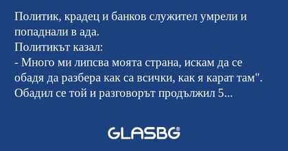 Политик, крадец и банков служител...