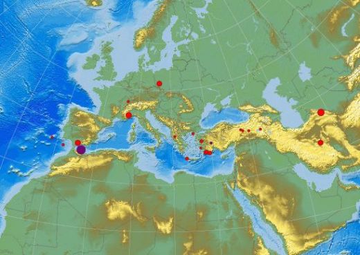 Трус от 5.6 разтресе Средиземно море между Гибралтар и Мароко