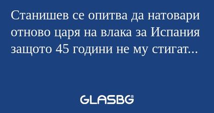 Станишев се опитва да натовари...