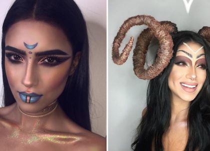 Креативна гримьорка и перфектния грим за всяка една зодия