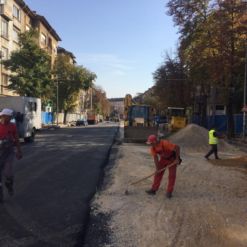 Търговище: Ремонтират се пътищата от общинската мрежа в града