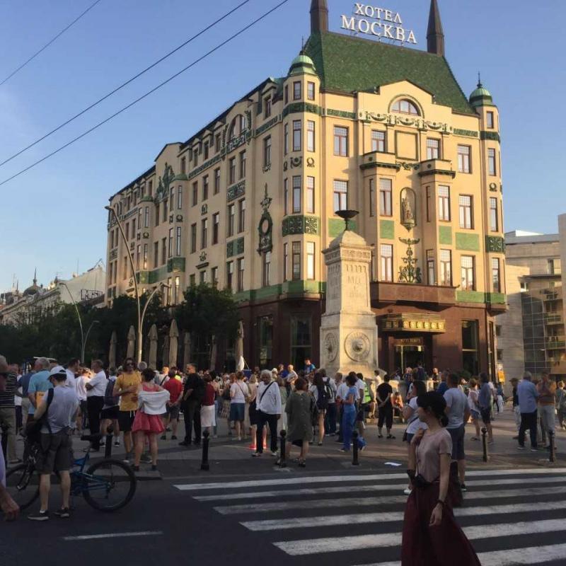 „Локално“ (Македония): В Белград се проведе поредният антиправителствен протест