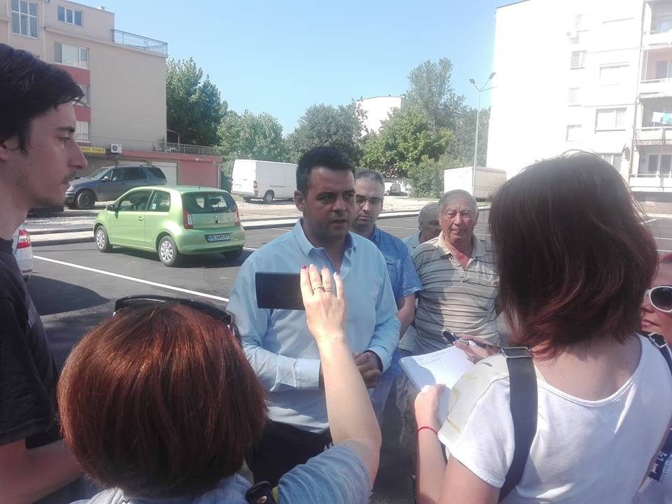 Паркинг за коли и автобуси бе открит в центъра на Пловдив