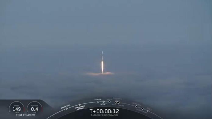 Falcon 9 изведе в орбита три сателита с обща цена около $1 милиард