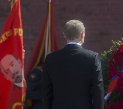 Путин удари остро вожда Ленин