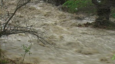 Повишени нива на реките Марица и Тунджа след обилните валежи край Одрин
