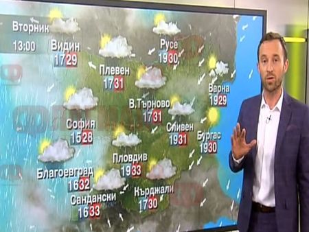 Жега край морето, а в Северна България са възможни гръмотевични бури следобед