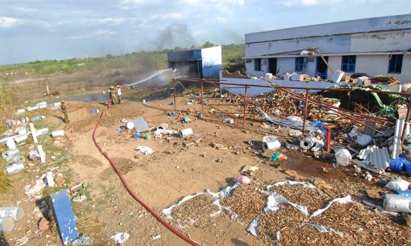 Взрив във фабрика за фойерверки в Индия взе 8 жертви