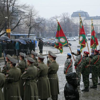 На Богоявление ще бъде отслужен водосвет на бойните знамена, флаговете и знамената-светини на Българската армия