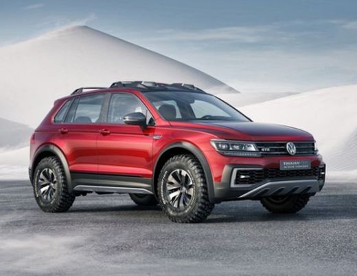 Volkswagen Tiguan GTE Active Concept е електрически офроуд хибрид