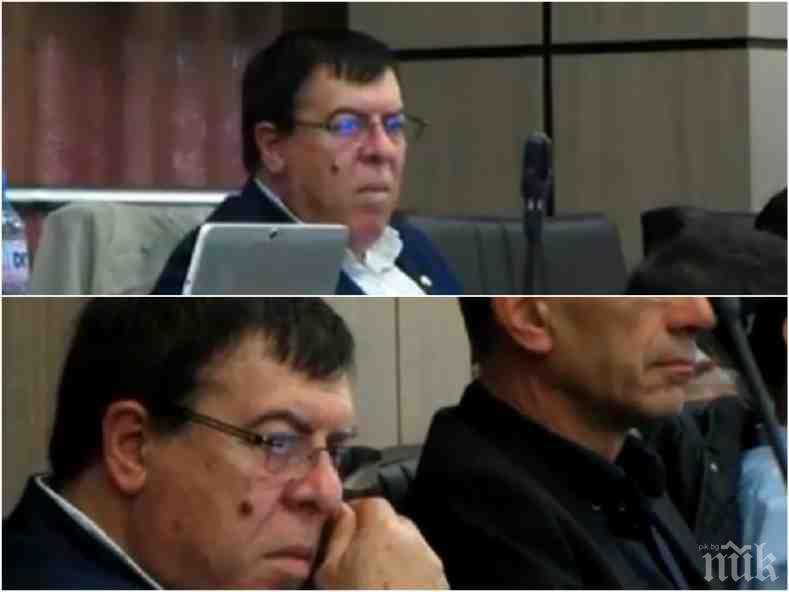 Бенчо Бенчев с първи думи след връщането в общинския съвет - арестували го 40 минути след Митьо Очите