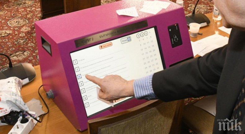 Втори проблем с машинното гласуване, този път в Перник