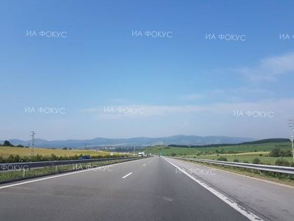 АПИ: Възстановено е движението при км 55 на автомагистрала „Тракия“ в посока София