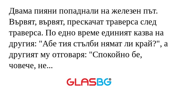 Двама пияни попаднали на железен...