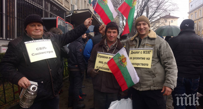 Пчеларите протестират пред Министерството на земеделието
